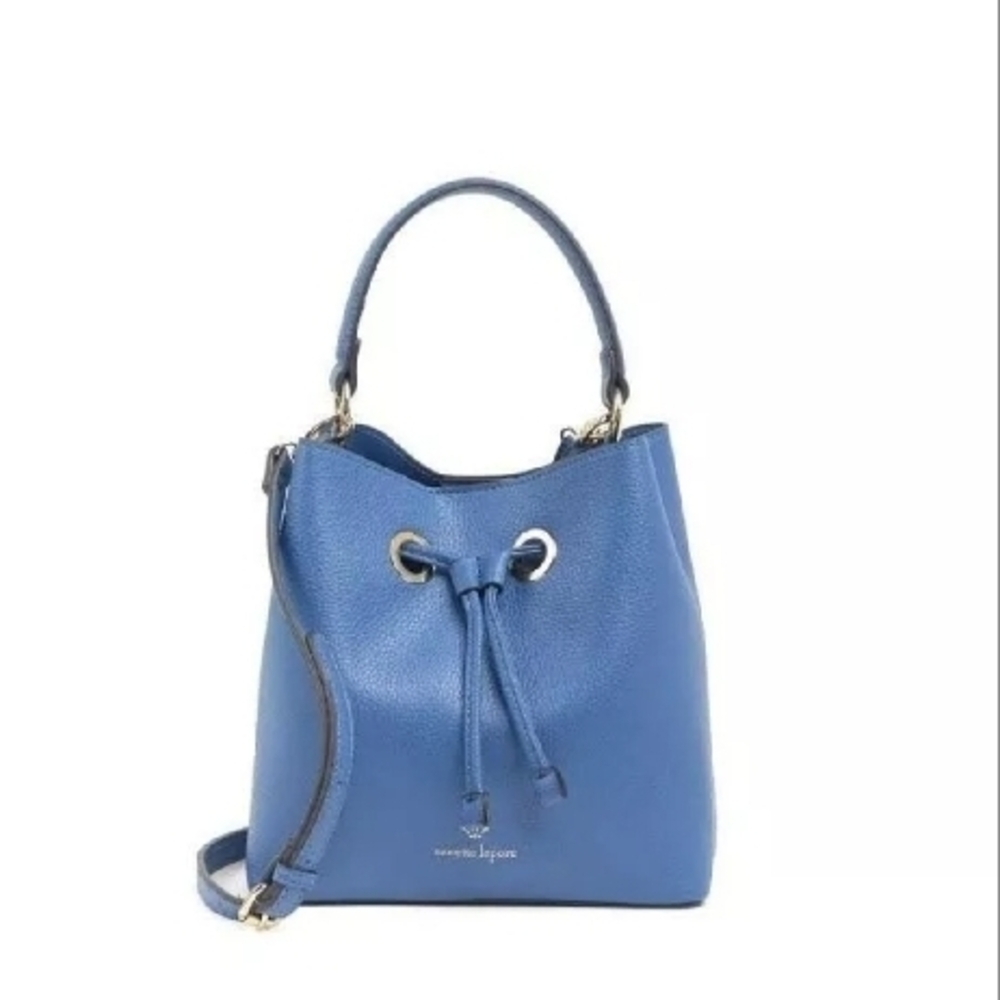 Nanette Lepore Loraine Bucket Bag In Azure